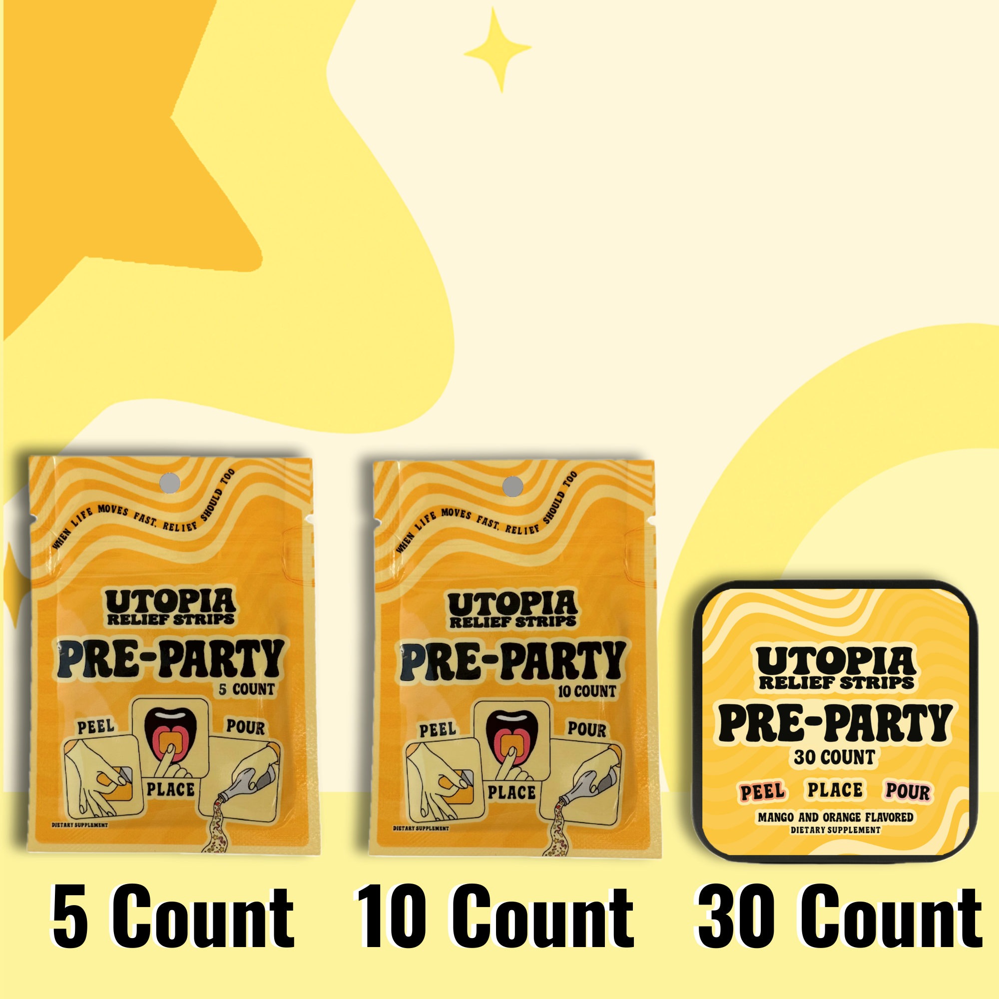 Pre-Party Strips (10 Count)