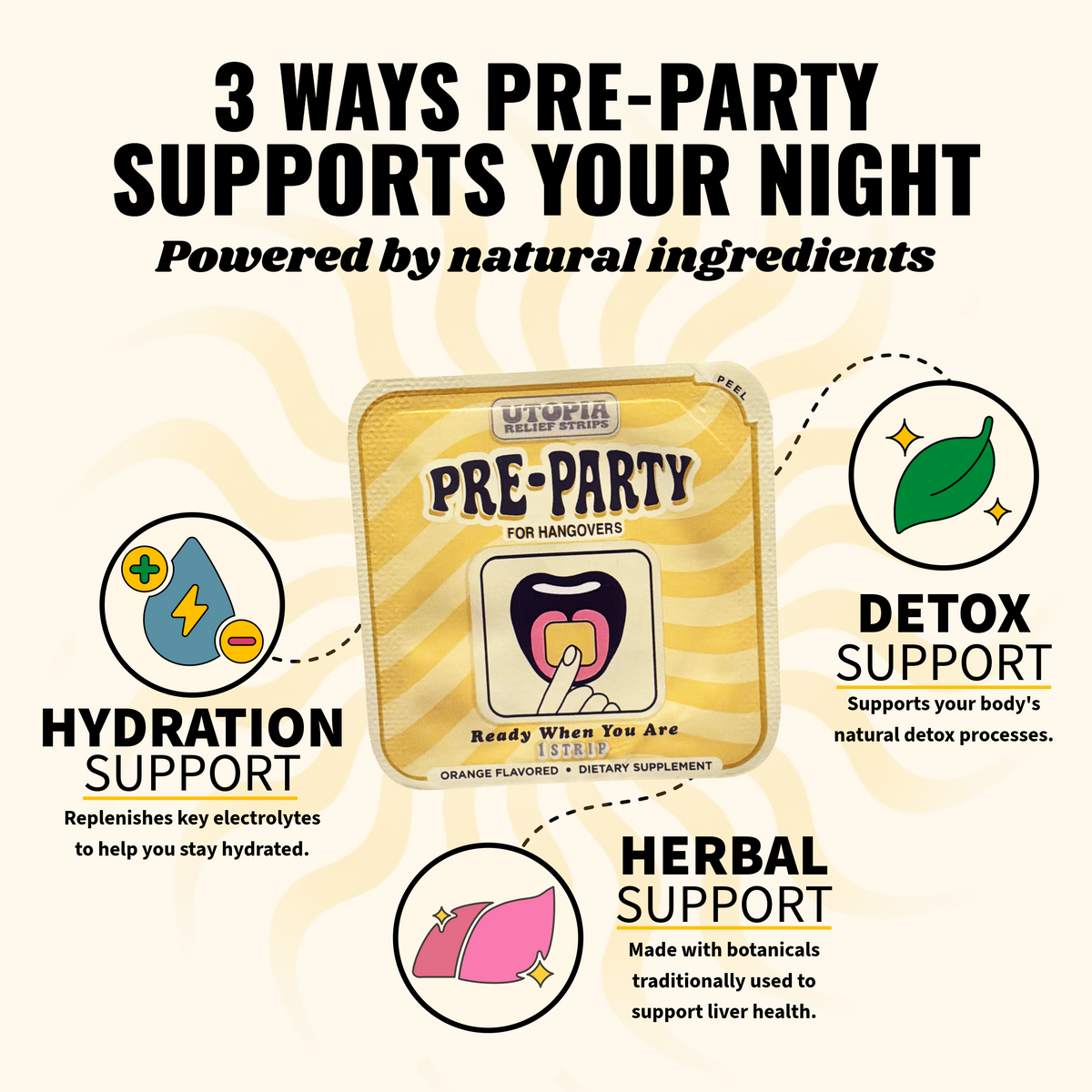 Pre-Party Strips (5 Count)