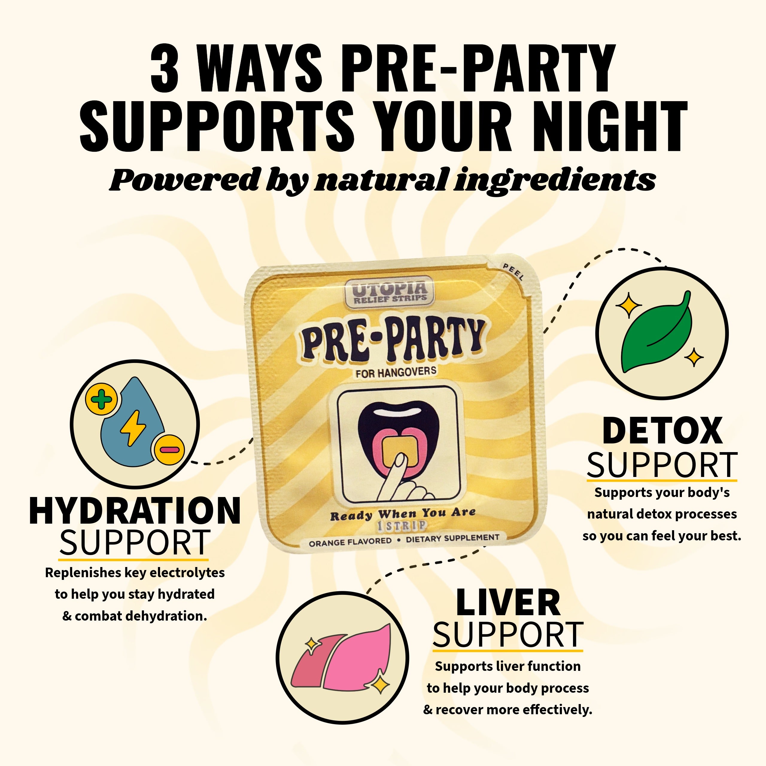 Pre-Party Strips (5 Count)