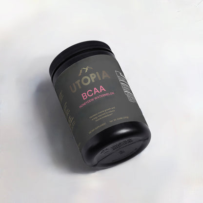 Utopia - BCAA Muscle Powder - (45 Servings) - Protein Synthesis for Lean Muscle Growth & Weight Reduction - Watermelon Flavor